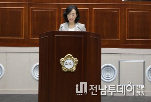 구례군의회 문승옥 의원, “주민참여예산제의 실질적 운영 촉구”5분 자유발언