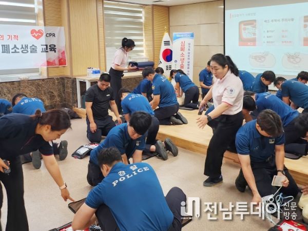 광주광역시 서구, 심폐소생술 교육 '동네방네 119' 호응