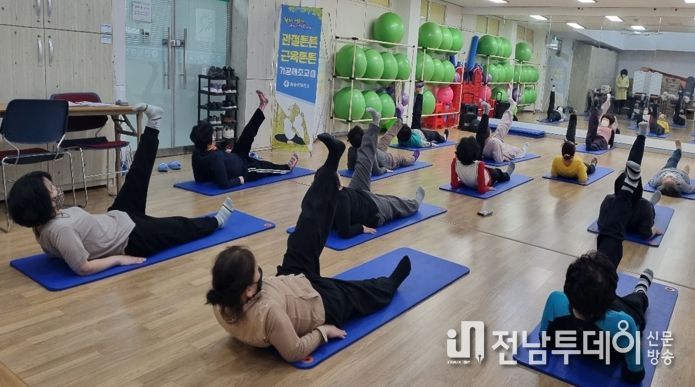 2023년 상반기 관절 튼튼 근육 튼튼 기공체조 교실 운영 모습