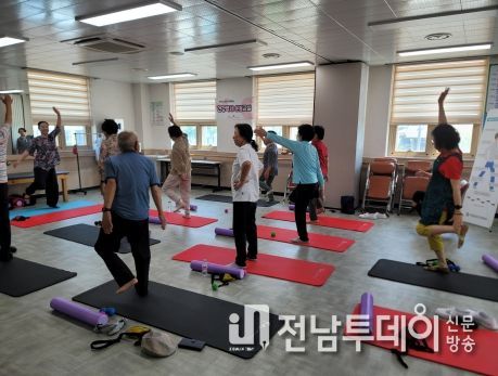 곡성군, 농업인재활센터에서 필라테스하세요
