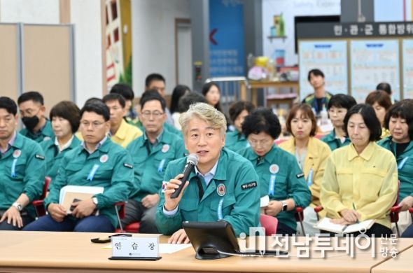 광주 서구, ‘실전 같은 훈련’ 마무리