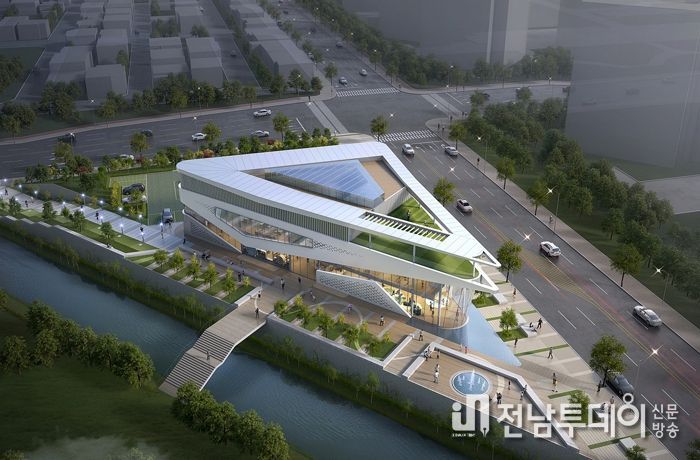 ‘여수꿈바다어린이도서관’ 조감도