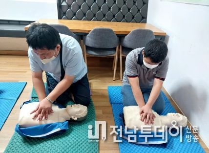 영광군, 심폐소생술 생명을 살리는 4분의 기적
