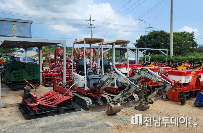 불용농기계 모습