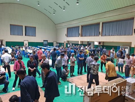 구례군 간전면, 제51회 풍년 기원 백중맞이 윷놀이 행사
