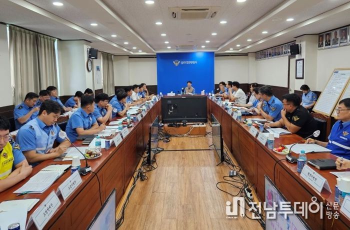 완도해경, “실전 같은 도상훈련” 위기상황 대응 능력 높여
