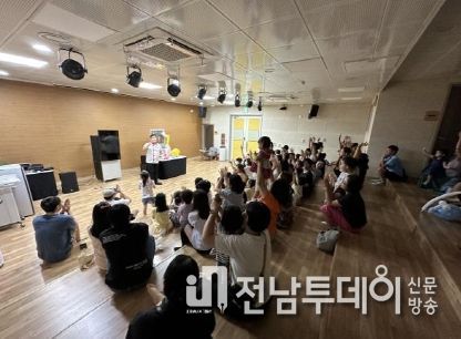 광양용강도서관, 『요리조리 벌룬쉐프 동화이야기』공연 성료