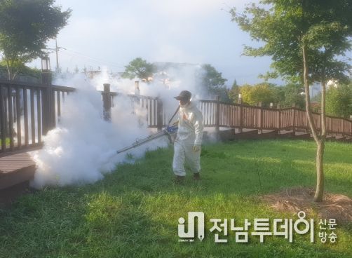방역 소독 사진
