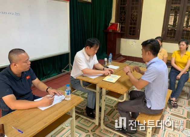 외국인 공공형 계절근로사업(제주위미농협 면접)