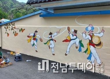장성군 북하면 용두마을 주민들, 마을 가꾸기 솔선수범