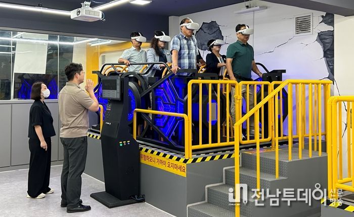보성군, 자원봉사센터·통합자원봉사지원단 안전 체험 교육 실시