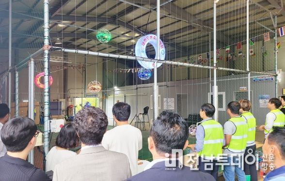 영광군드론축구단 발대, E-Sports(이-스포츠) 열기 후끈!
