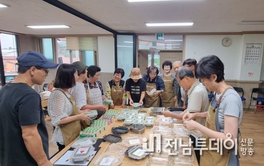 곡성군 죽곡면 지역사회보장협의체, 죽곡면 마을복지계획 ‘정(情)·애(愛)·반(飯)하다’ 밑반찬 지원