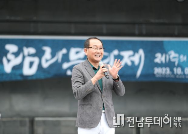 탐라문화제 '제주시 축제의 날' 참석한 강병삼 제주시장