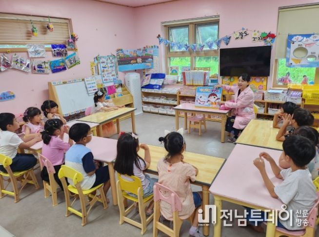 구례군 어린이급식관리지원센터, 어린이 구강 관리 교육