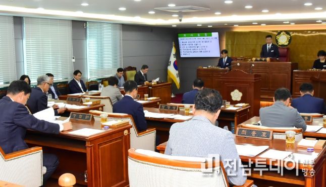 담양군의회 제324회 임시회 개회