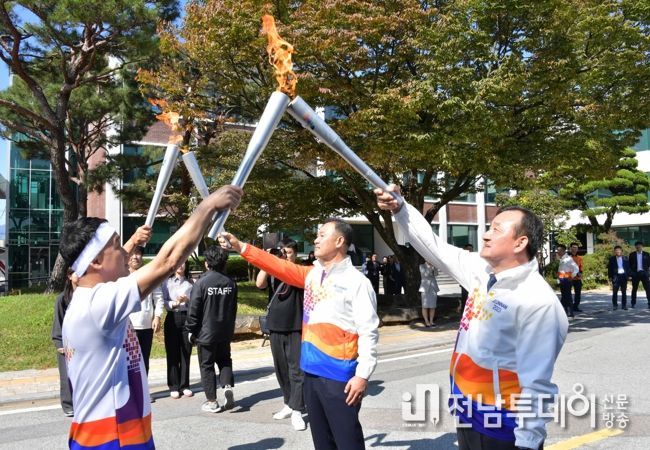 우측 이병노 담양군수, 가운데 담양군체육회 정영창 회장