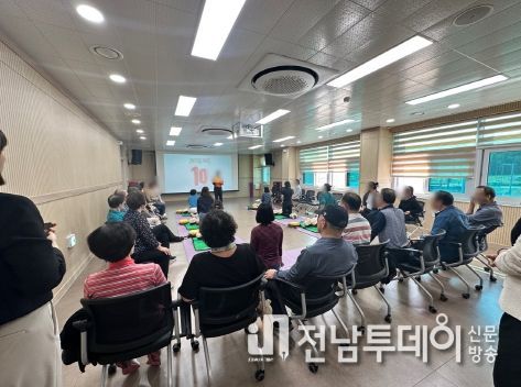 광양시 골약건강생활지원센터, 응급처치 심폐소생술 교육 실시