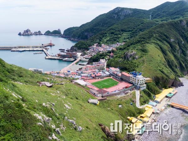 홍도 전경