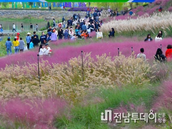 장성군, 22일까지 황룡강 ‘나들이객 맞이’