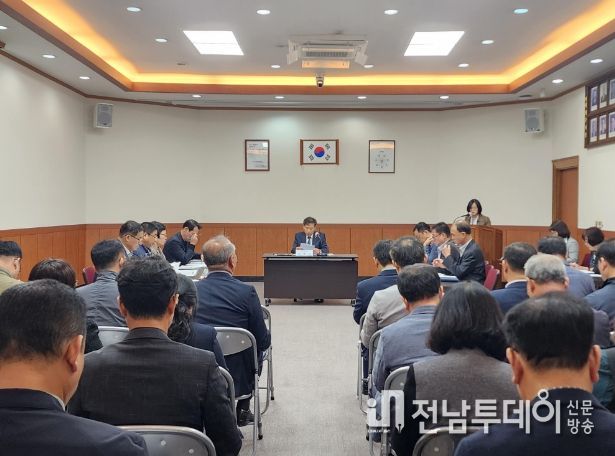 민선8기 공약사업 추진상황 공유회의