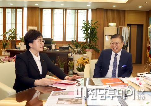 강종만 영광군수-조수진 최고위원, 영광군 현안해결 힘 모은다