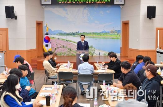 장성군, 청년농업인과 ‘현장지원단 간담회’ 가져