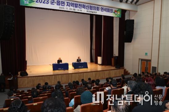 구례군, 군-읍면 지역발전혁신협의회 연석회의 개최