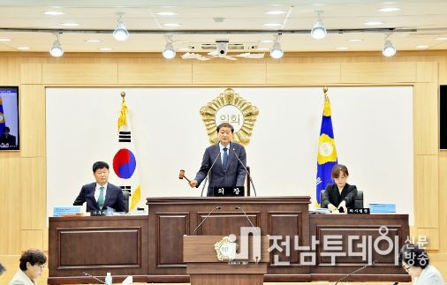 진도군의회, 제292회 정례회 개회