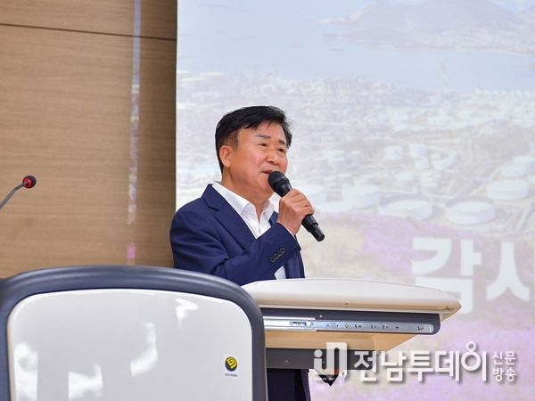 정기명 여수시장, 전남여수산학융합원 초청 특강