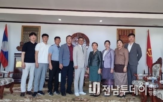 담양군, 라오스 고용노동부 방문 … 계절근로자 업무협약 체결