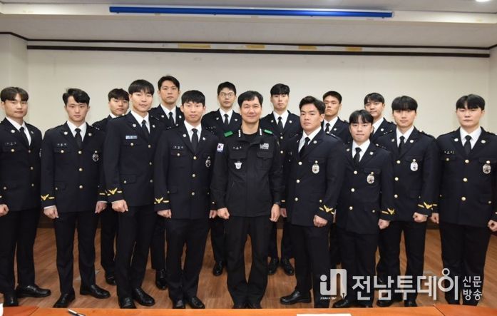 완도해경 신임경찰 14명, 최일선 현장 첫걸음 내딛어