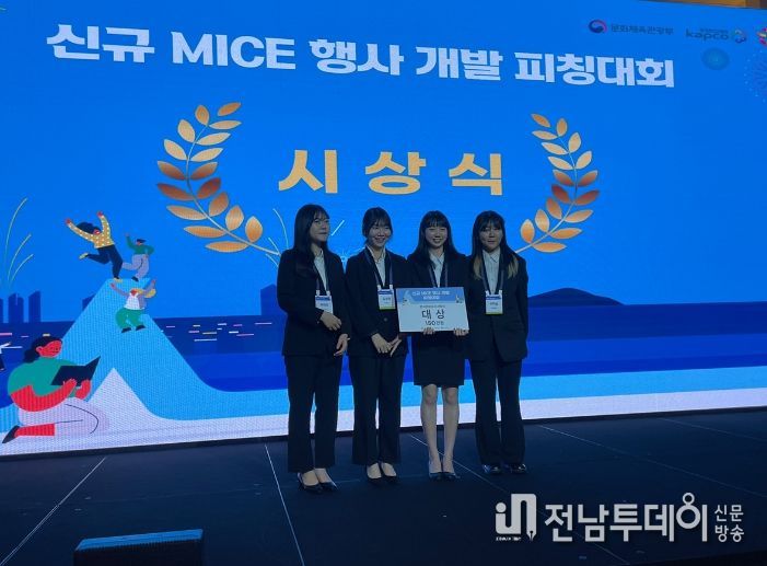 여수 MICE 서포터즈, 신규 MICE 개발 공모전 ‘대상’ 수상