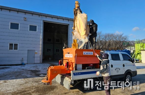 구례군, 신속한 제설작업으로 교통사고 예방
