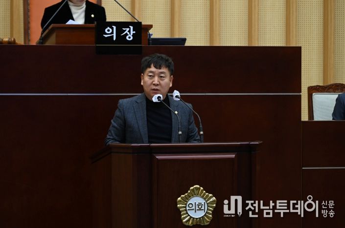 발언 중인 김균호 의원(사진=김균호 의원 제공)