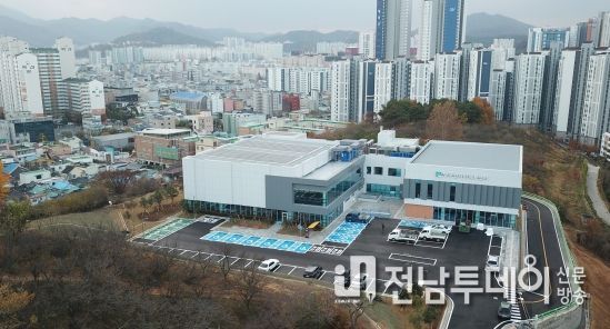 남구 반다비 체육센터 전경