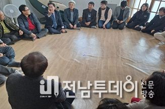 장흥군 장평면, 새해 소통행정 ‘경로당 순회’ 시작