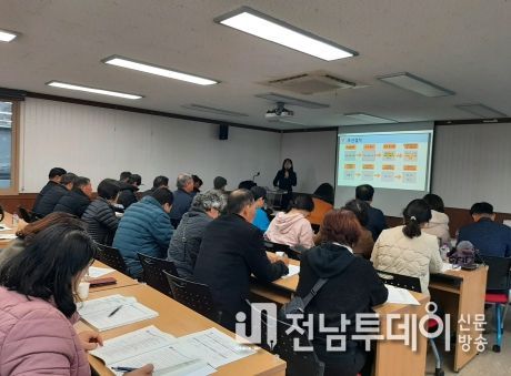 화순군, 2024 마을공동체 지원 공모사업 설명회 성료