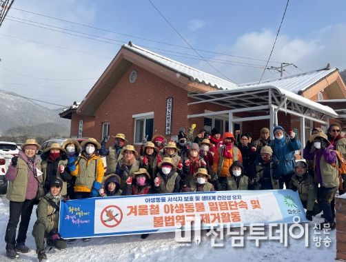 행사 전 찍은 행사 기념