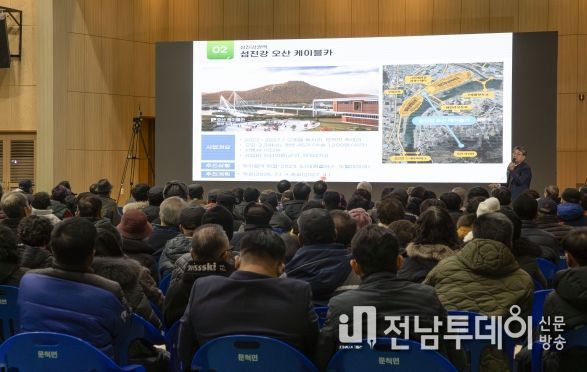 3D 영상으로 보여주는 구례의 미래, 군정 변화를 쉽게 이해하세요