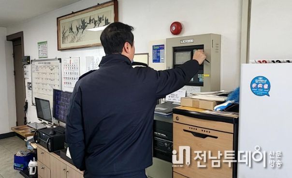 여수소방서, 전통시장 유관기관 합동안전점검 실시