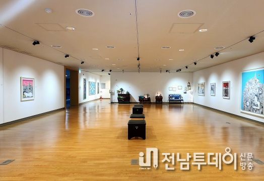 박선주 작가 작품 전시 모습