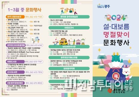 광주광역시, 설·대보름 전통·문화행사 ‘풍성’