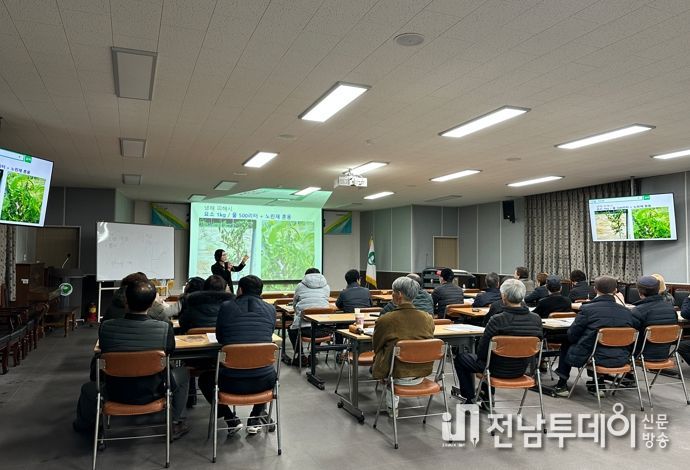 함평군, 중소형 과일 ‘대추’ 기술교육 실시