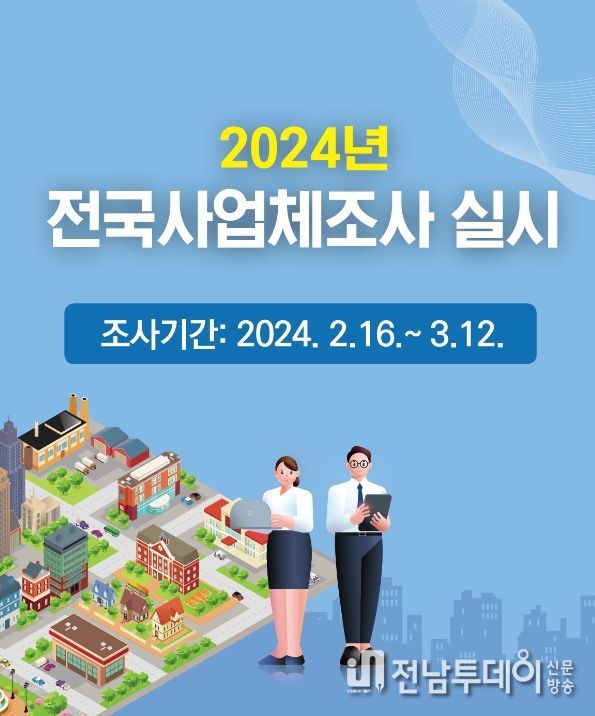 목포시, ‘2023년 기준 사업체 조사’실시