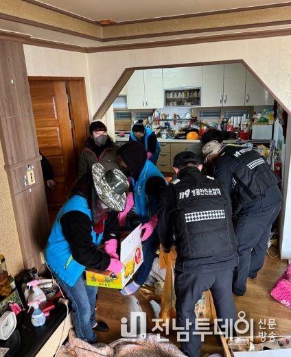 봉사활동 모습