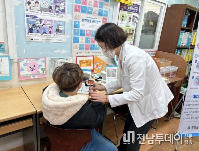 담양군, 지역아동센터 순회 구강건강 교육 진행