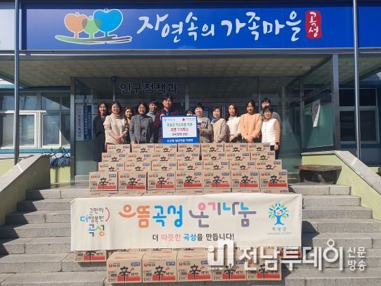 곡성군 호남전력 이재박 대표, 따듯한 마음을 나누는 라면 기탁
