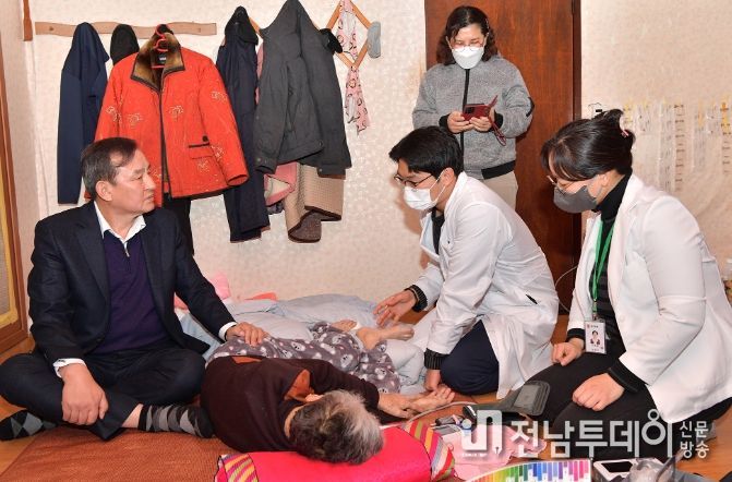 이병노 담양군수, ‘우리마을 주치의’ 현장 방문 … 어르신 건강 살펴