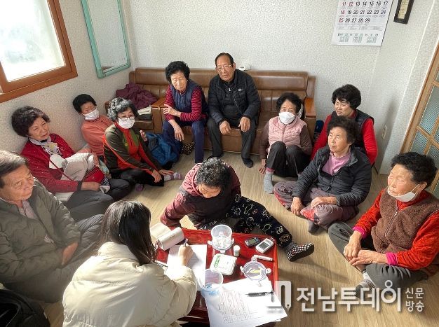여수시보건소, 취약지 경로당 찾아가 의료서비스 제공